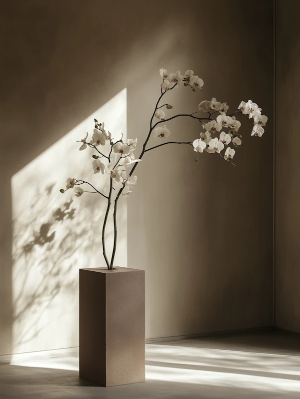 Minimalist Orchid Vase