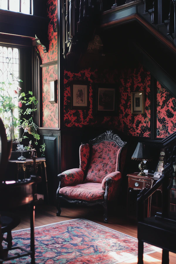 Elegant Interior with Armchair