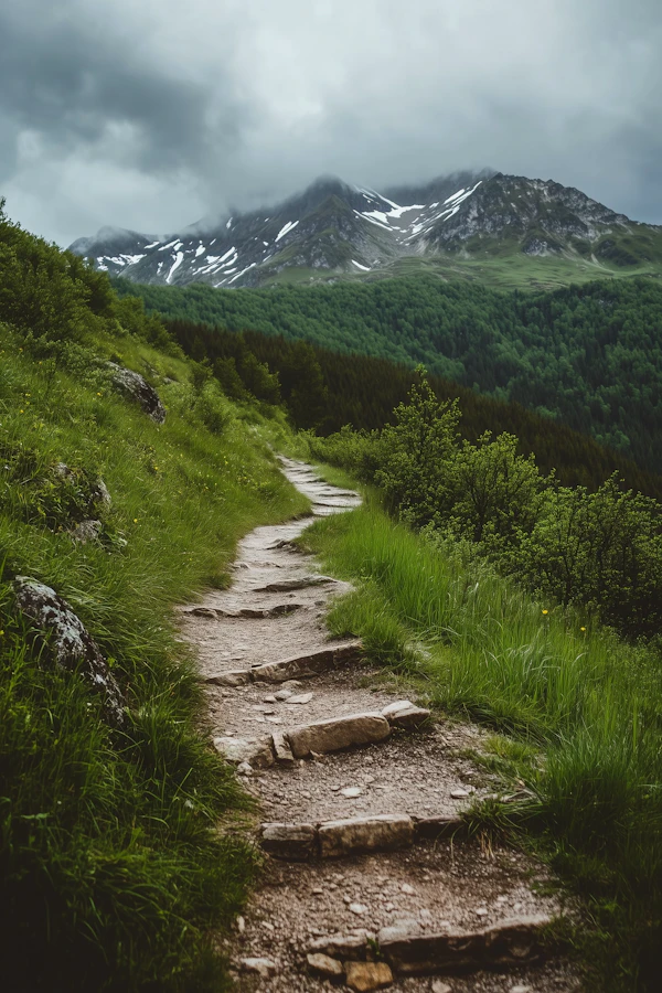 Serene Mountain Landscape