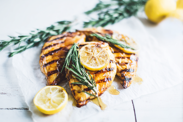 Grilled Chicken Display