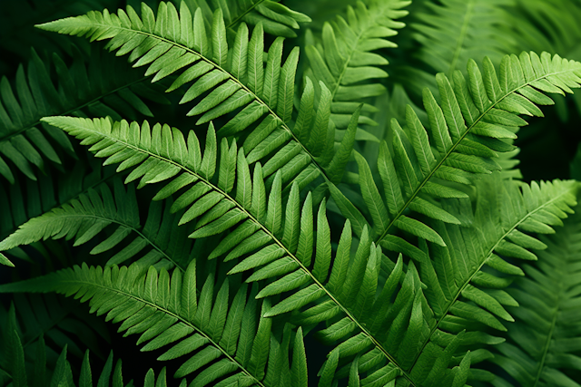 Pinnate Symmetry: A Study of Fern Elegance