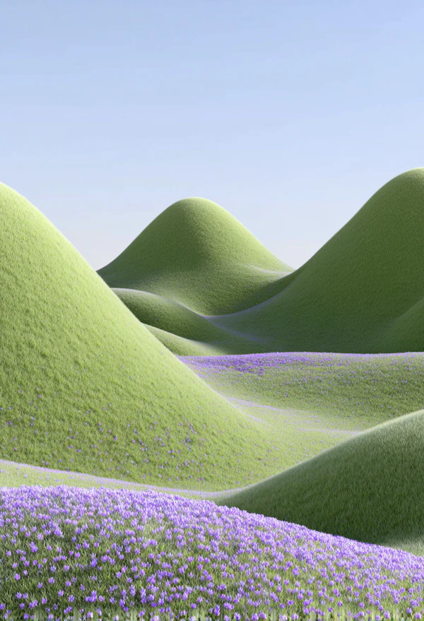 Serene Green Hills