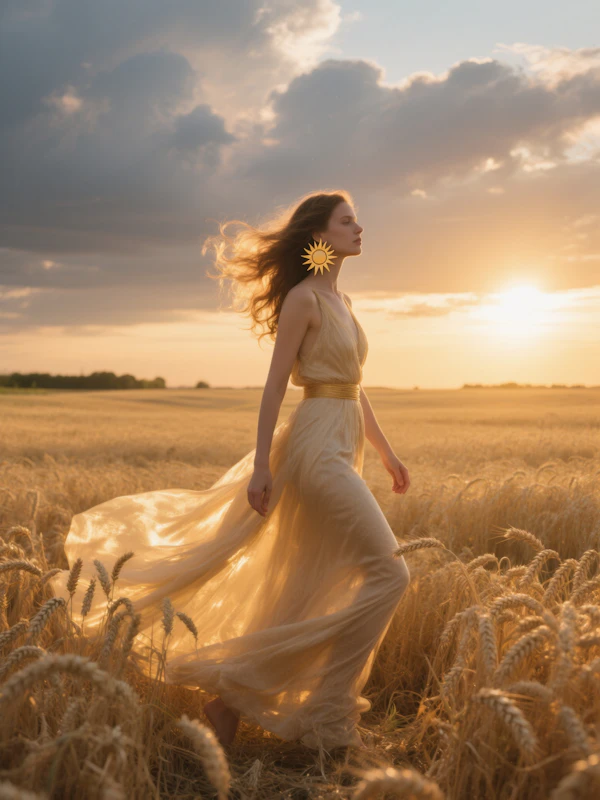 Golden Wheat Serenity