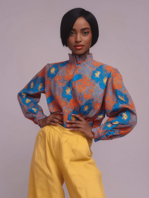 Confident Fashion Pose