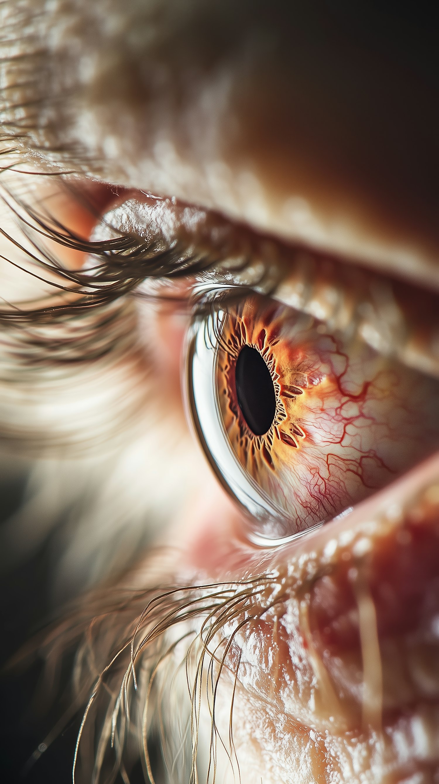 Close-up of Human Eye