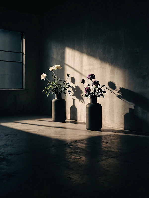 Minimalist Vase Display