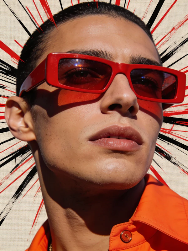 Bold Sunglasses Portrait