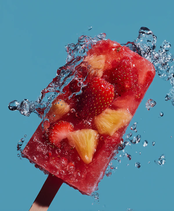Fruit Popsicle Splash