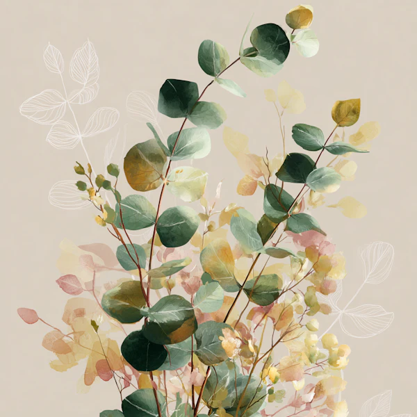 Eucalyptus Illustration