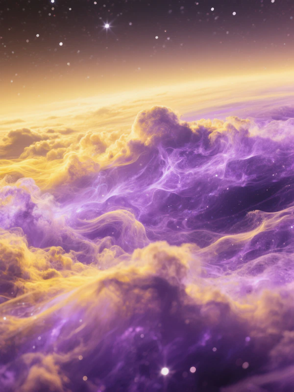 Ethereal Cosmic Nebula