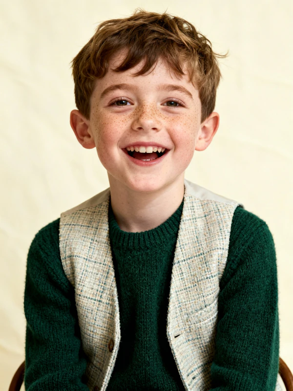 Smiling Boy Portrait