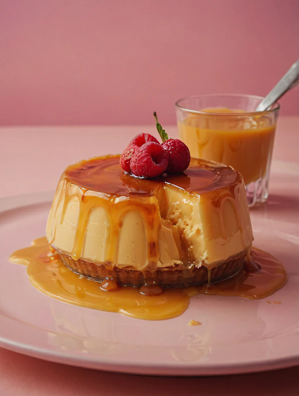 Caramel Flan Dessert