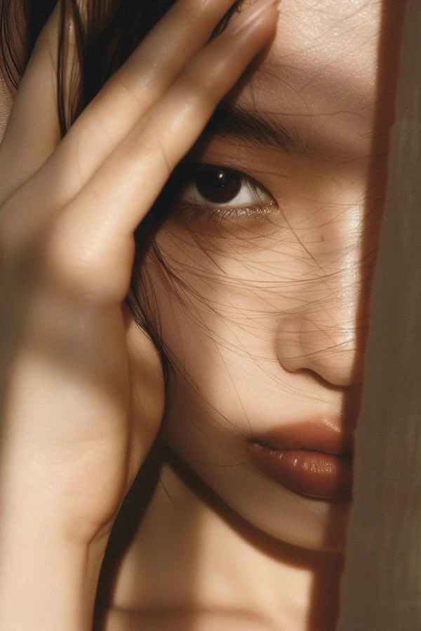 Artistic Portrait Close-Up
