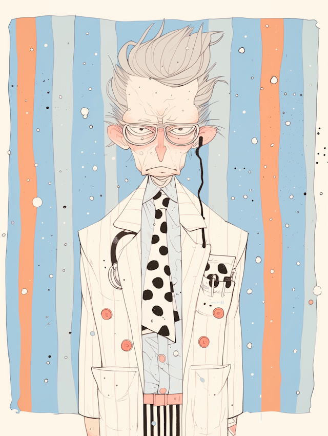 Eccentric Elderly Scientist