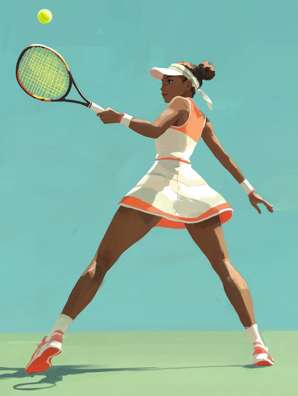 Tennis Player Action