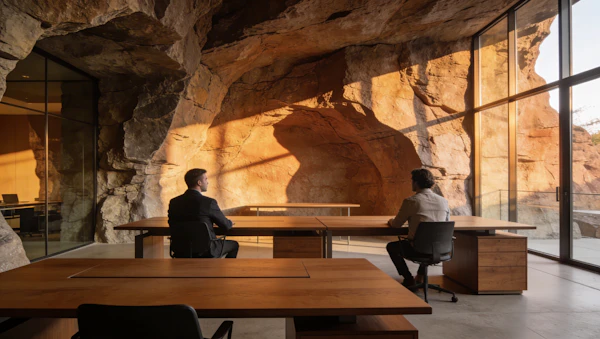 Modern Rock Office
