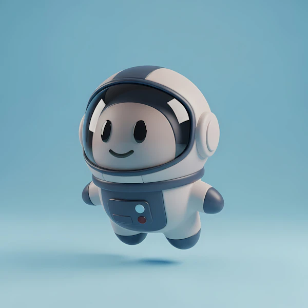 Cartoon Astronaut