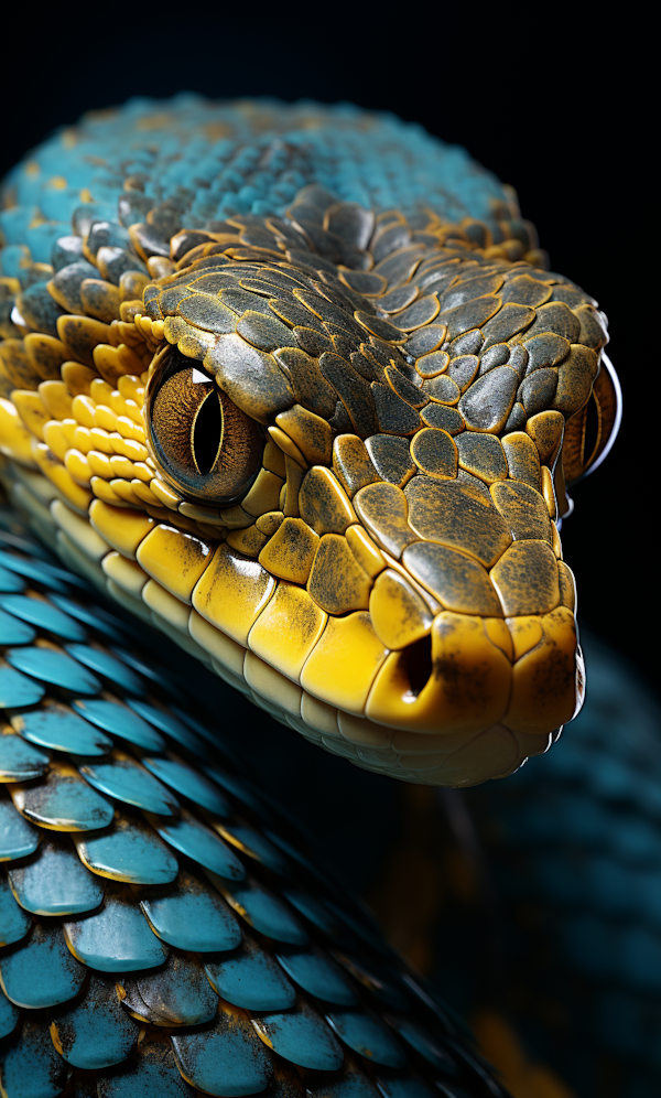 Golden Gaze of the Serpent