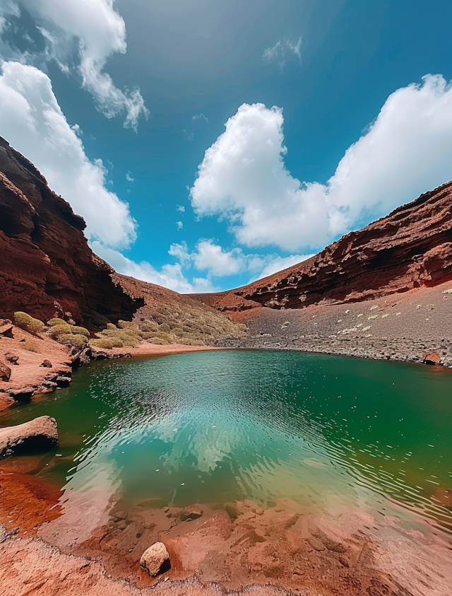 Serene Lake Landscape