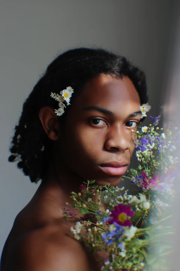Floral Portrait Harmony