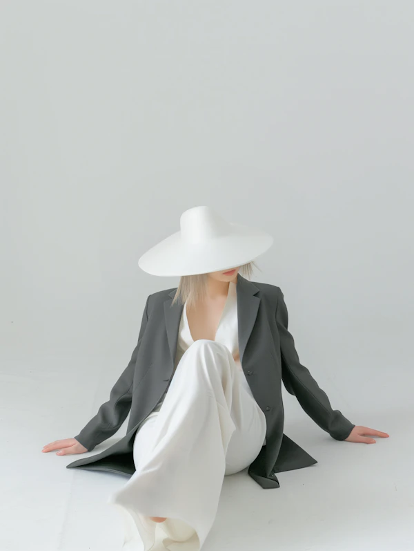Minimalist Fashion Pose