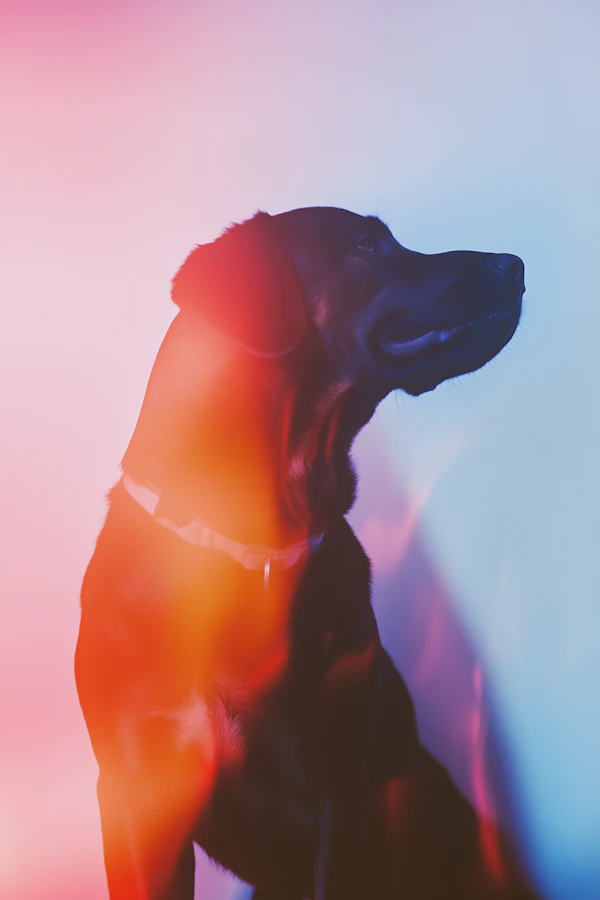 Artistic Dog Portrait