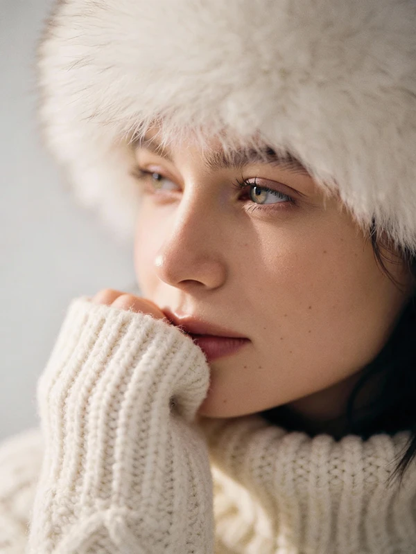 Cozy Winter Portrait
