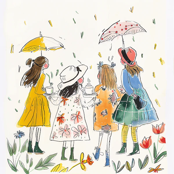 Rainy Day Illustration