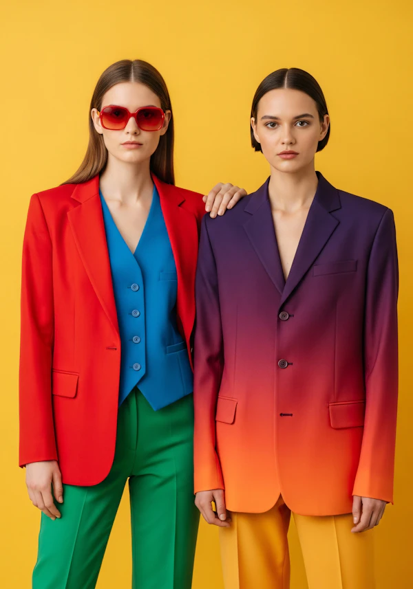 Vibrant Fashion Duo