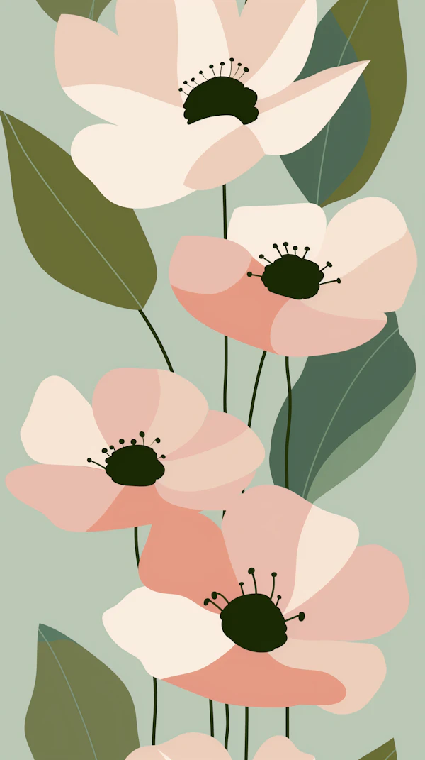 Stylized Floral Design