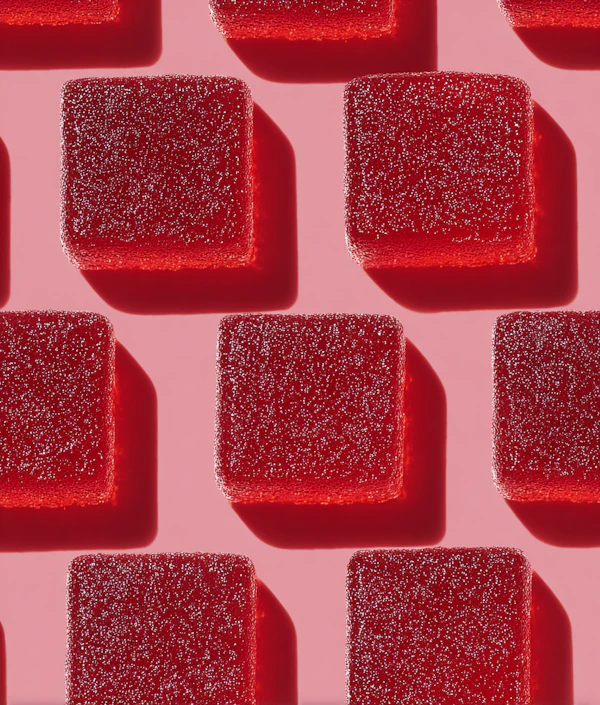 Red Gummy Grid