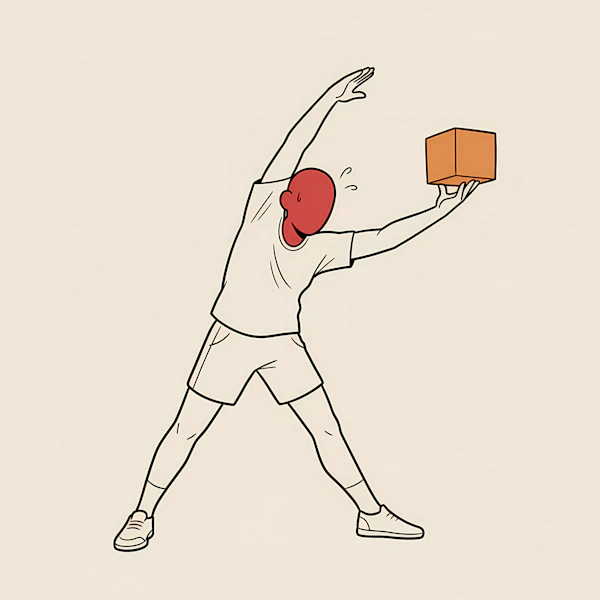 Stylized Stretch Pose