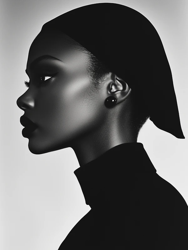 Elegant Profile Portrait