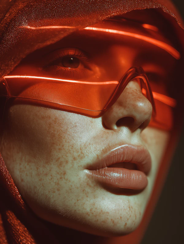 Futuristic Red Aesthetic