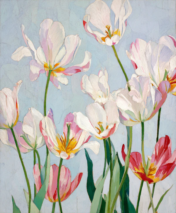 Impressionistic Tulips