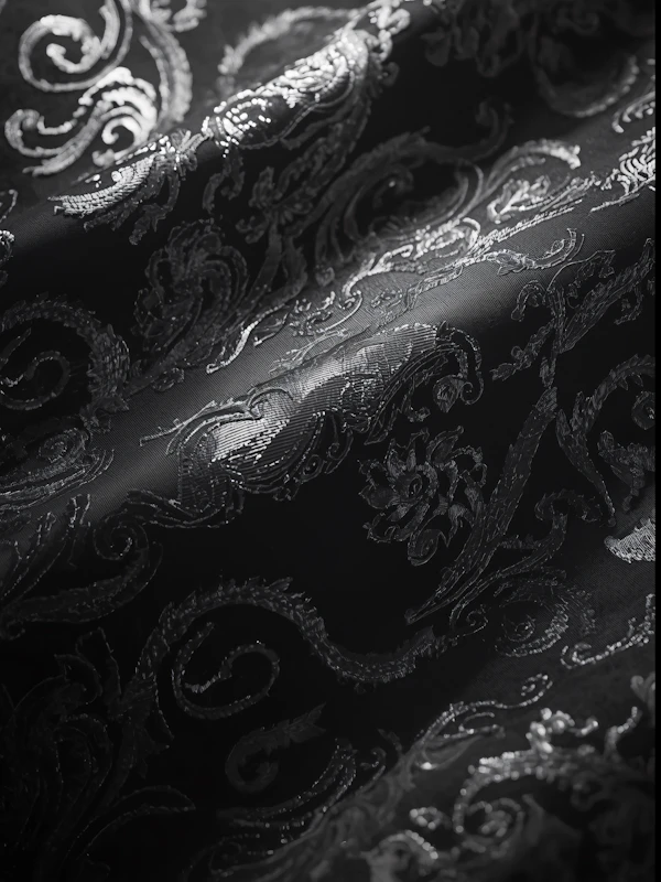 Elegant Embroidered Fabric