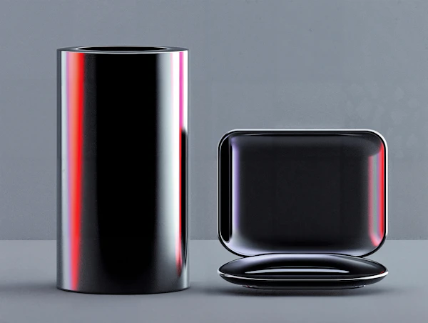 Futuristic Metallic Objects