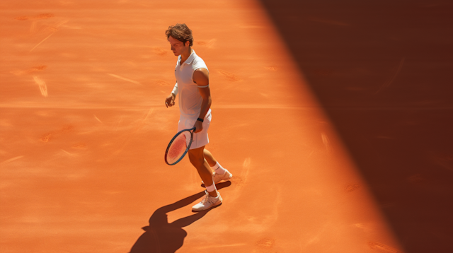 Calm Intensity on the Clay Court