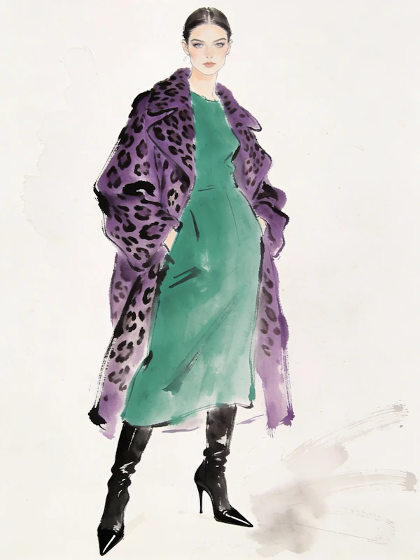 Stylish Fashion Illustration