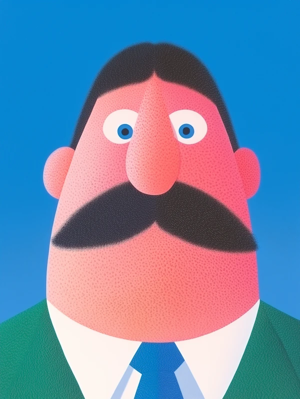 Cartoon Man Illustration