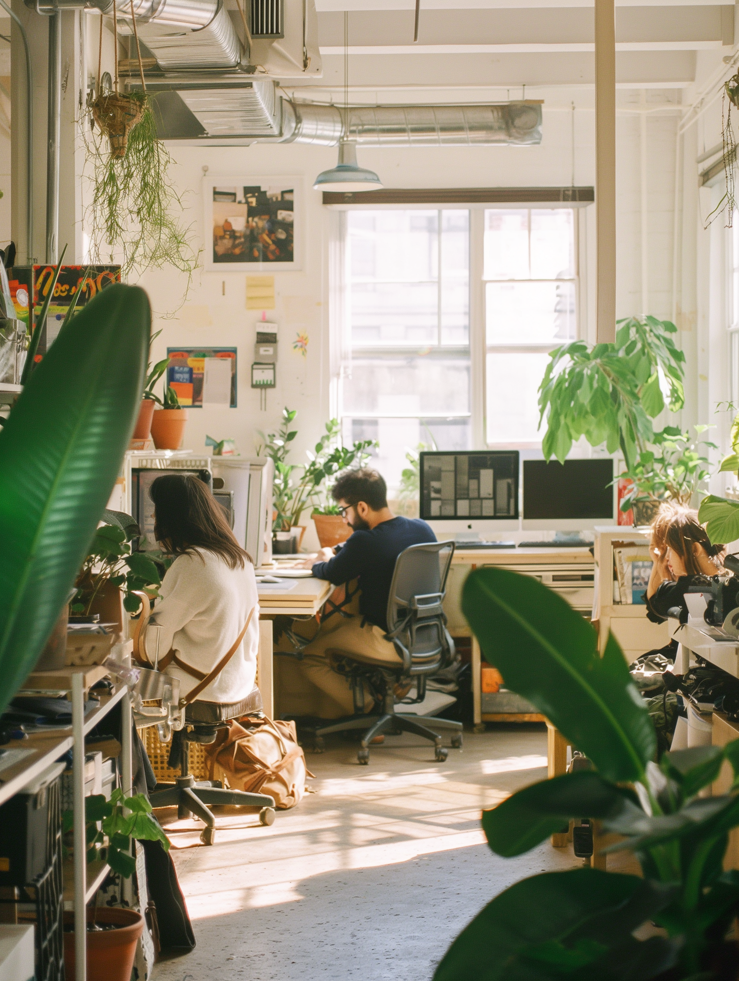 Green Office Workspace