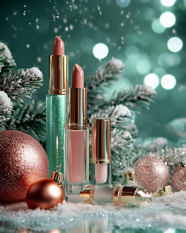 Festive Cosmetic Display