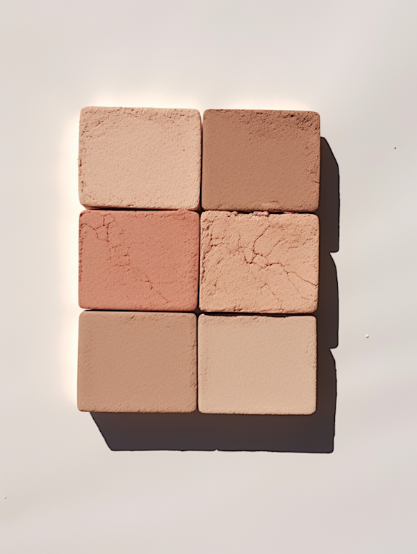 Earthy Tones Cosmetic Powder Palette