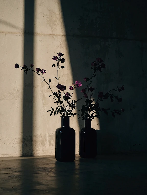 Moody Floral Still Life