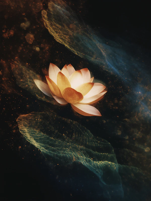 Glowing Lotus Serenity