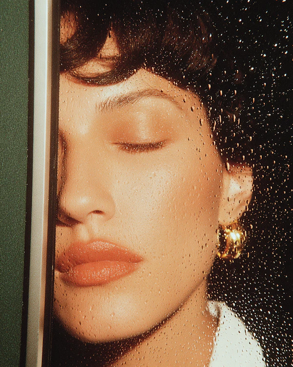 Serene Portrait Close-Up