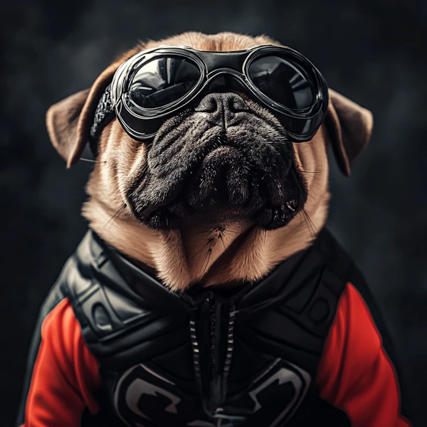 Futuristic Pug Style