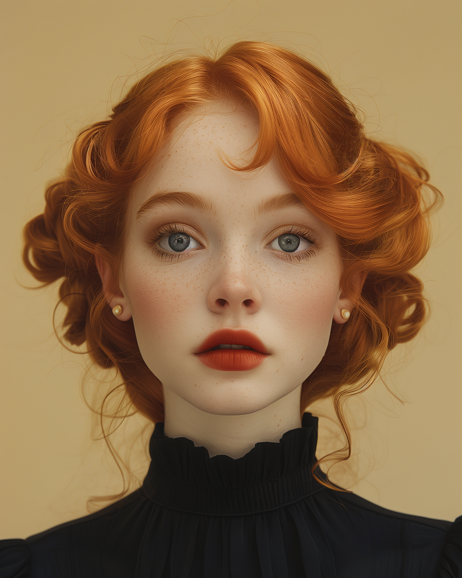 Ethereal Redhead Portrait