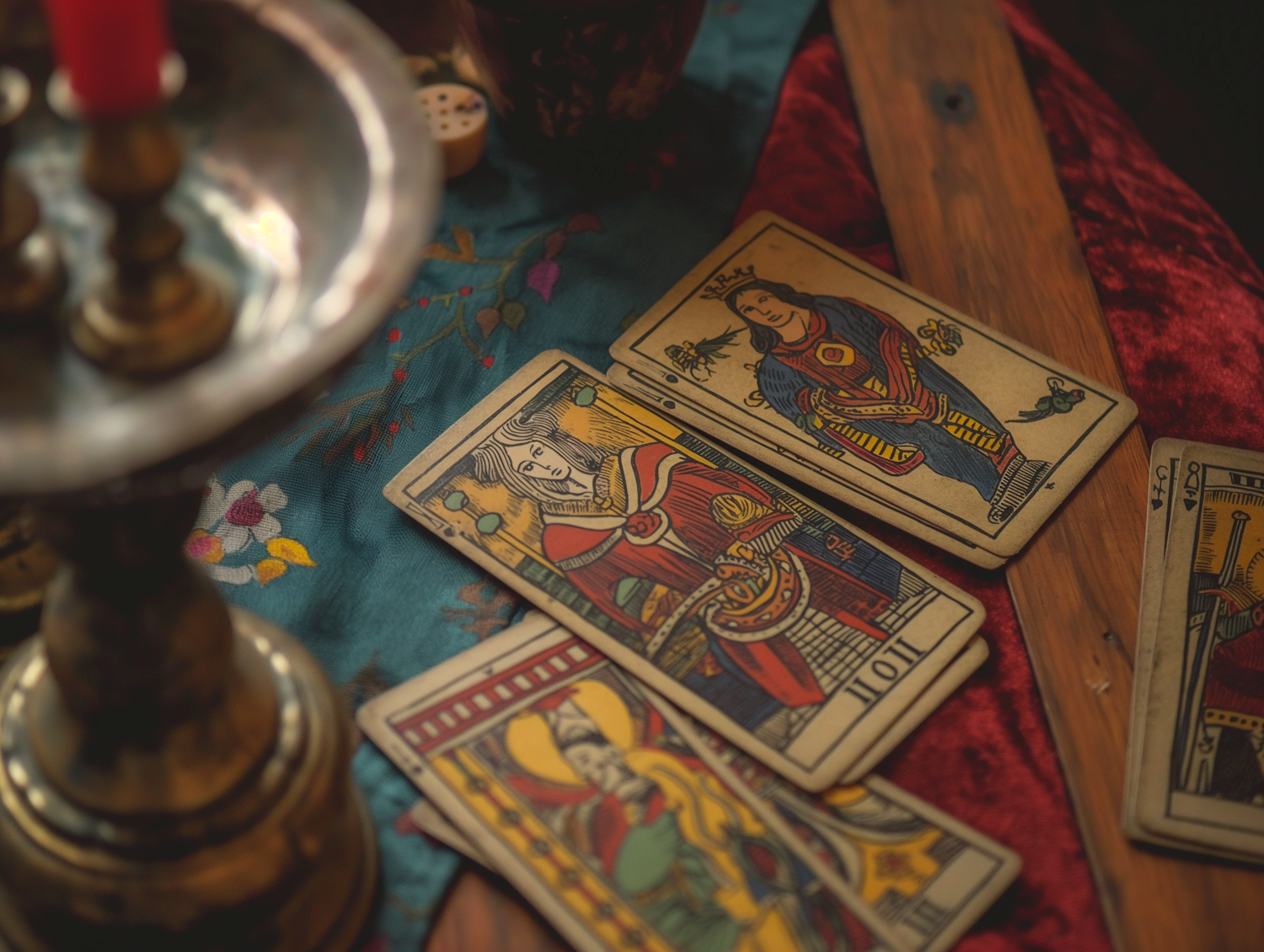 Mystical Tarot Card Spread