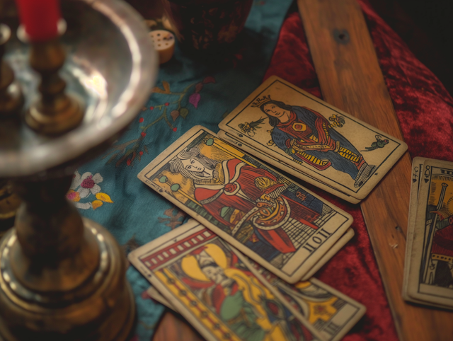 Mystical Tarot Card Spread